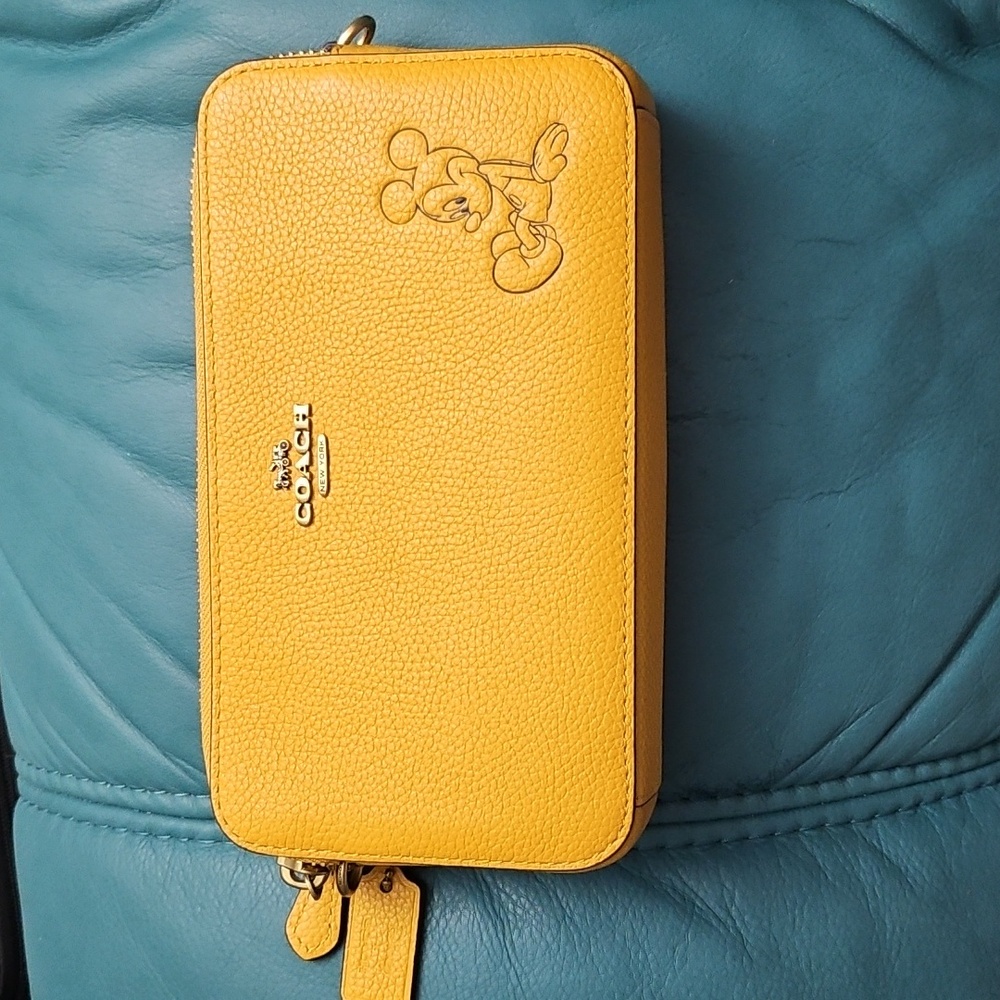 Disney x coach Kira crossbody with Mickey